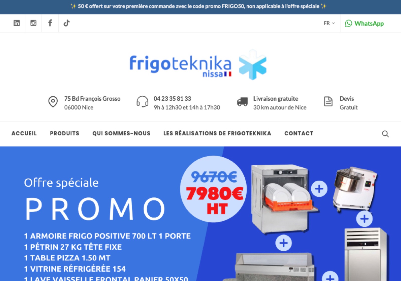 Professional Equipment E-commerce Platform