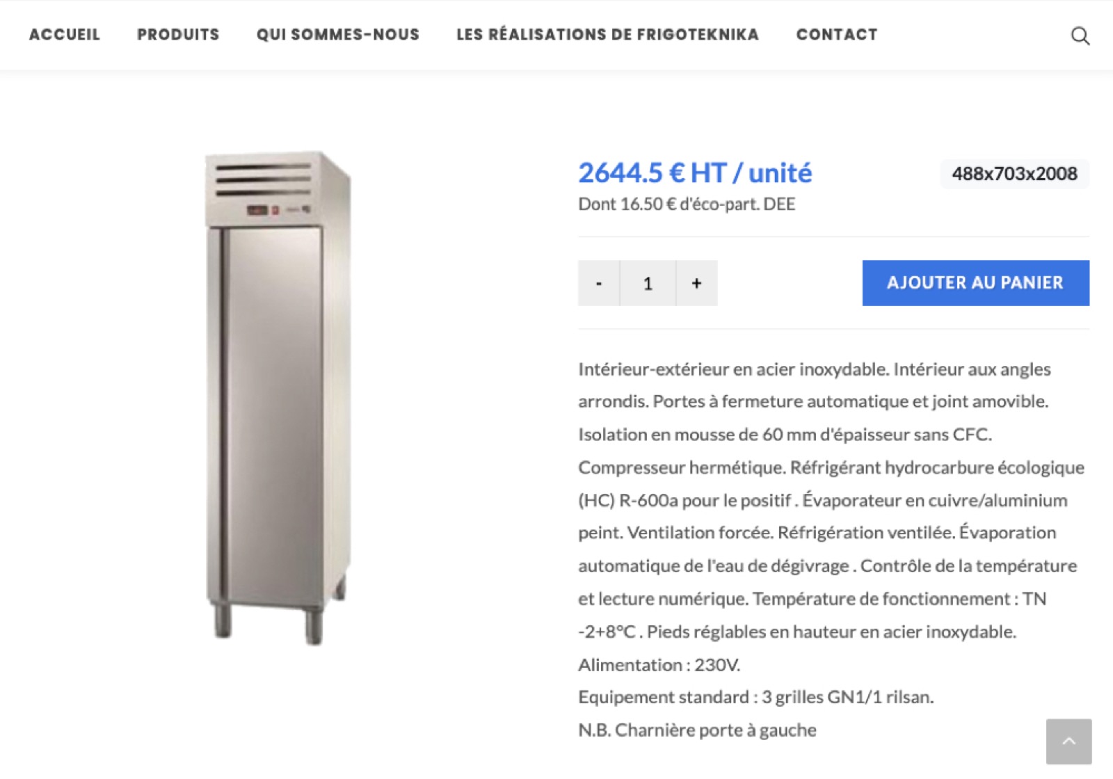 Professional Equipment E-commerce Platform