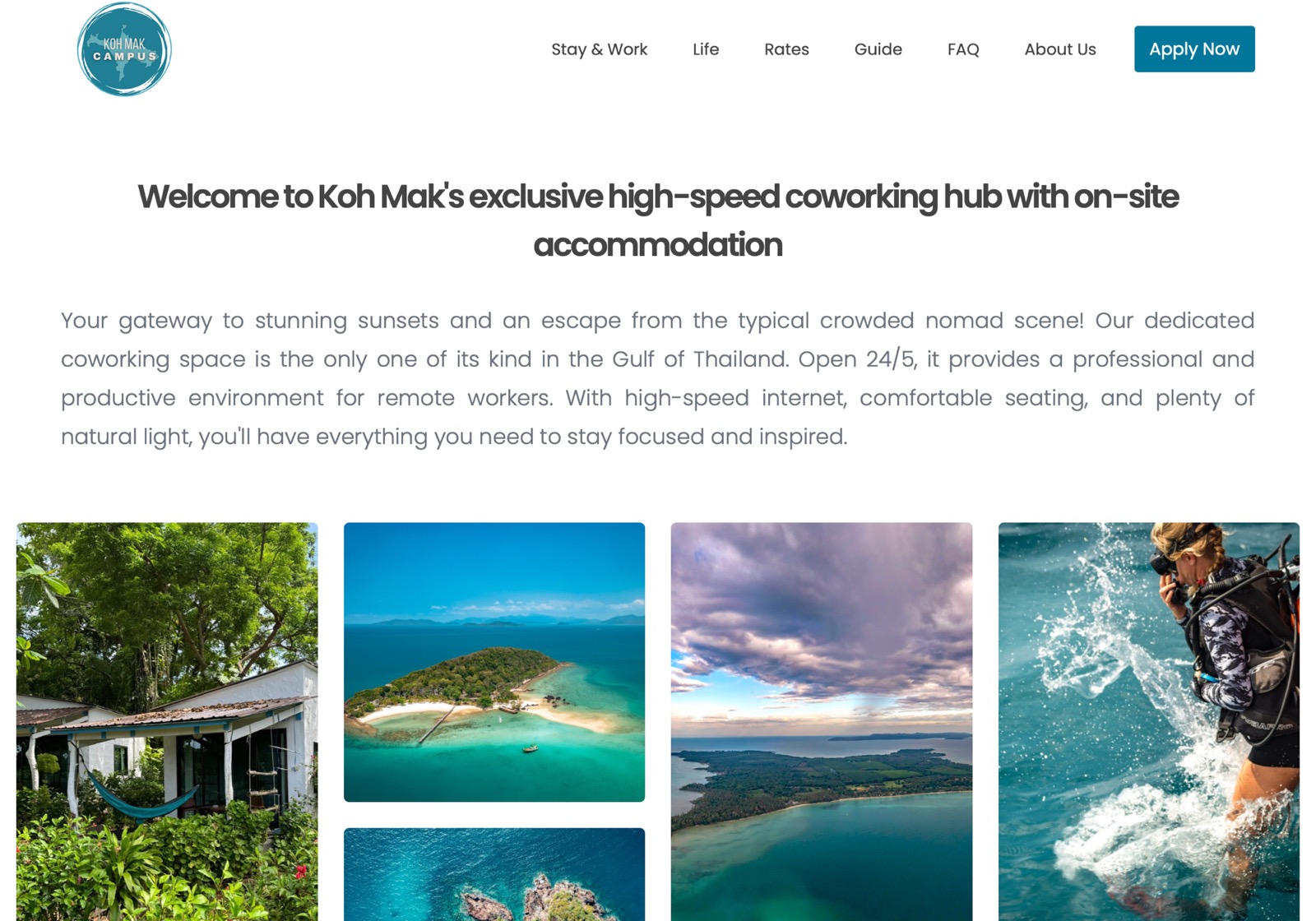 Coworking Space Website