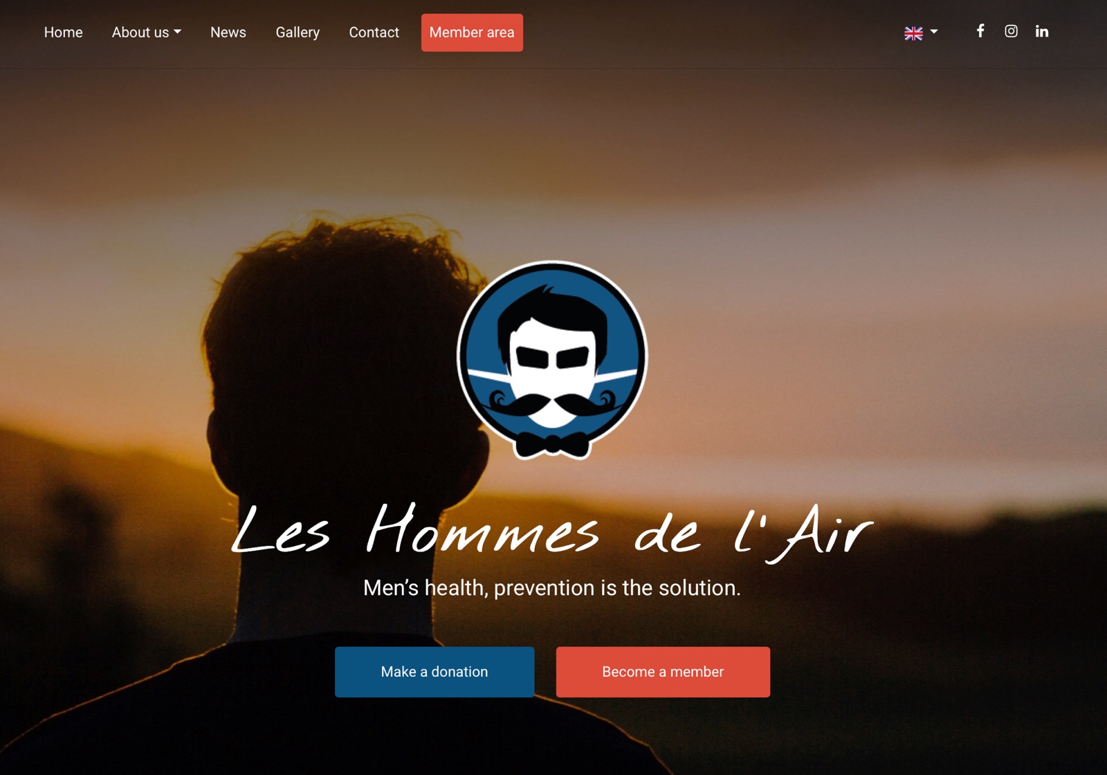 Association Website with Member Area