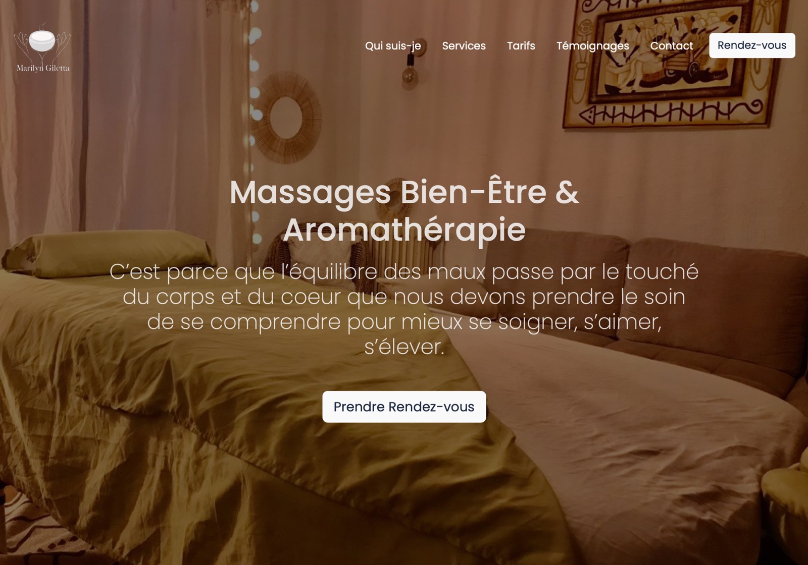 Wellness & Aromatherapy Website