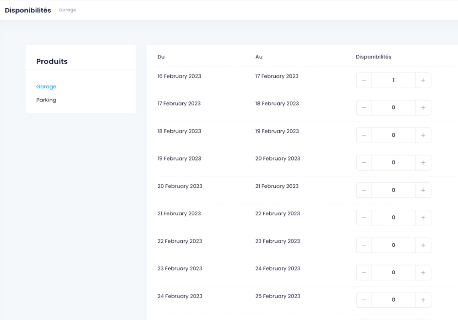 Parking Booking Engine