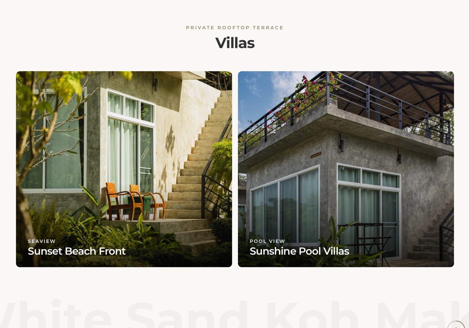 Hôtel Resort en Thaïlande